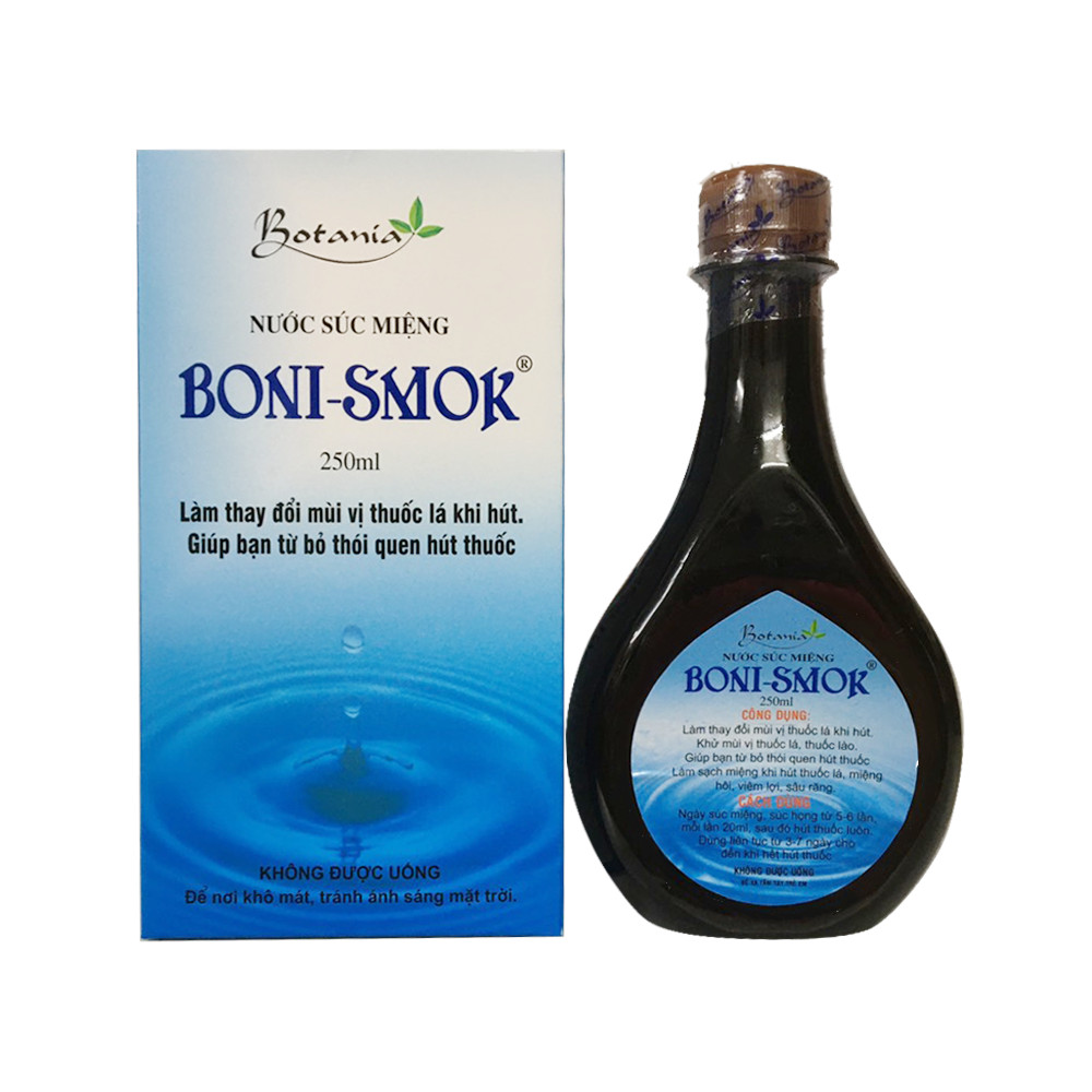 Boni-Smok giúp bạn từ bỏ thói quen hút thuốc dễ dàng hơn
